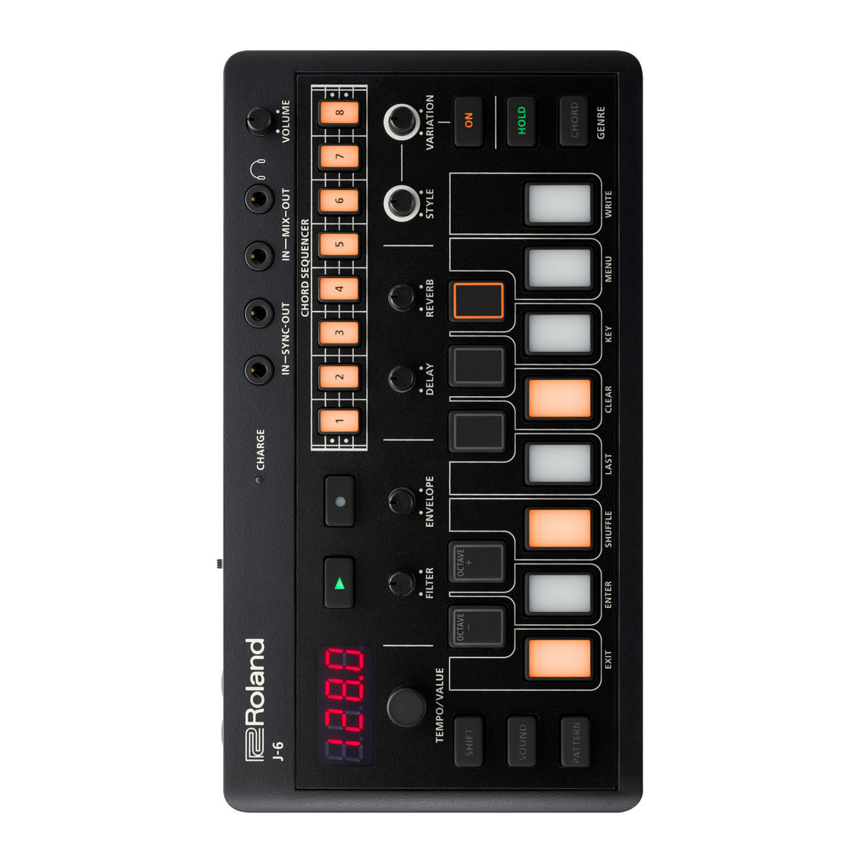 Roland AIRA Compact Portable Chord Synthesizer with 100 Chord sets and Effects