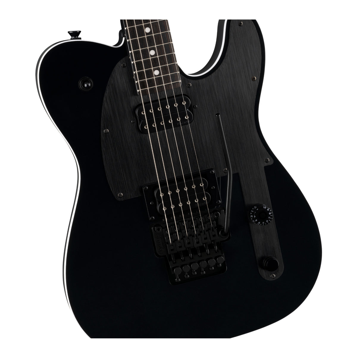 Fender John 5 Phantom Telecaster Right-Hand Electric Guitar (Black) - 4