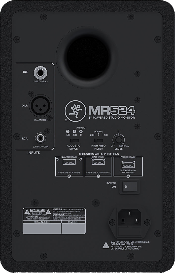 Mackie MR524 5-in Powered Studio Monitor