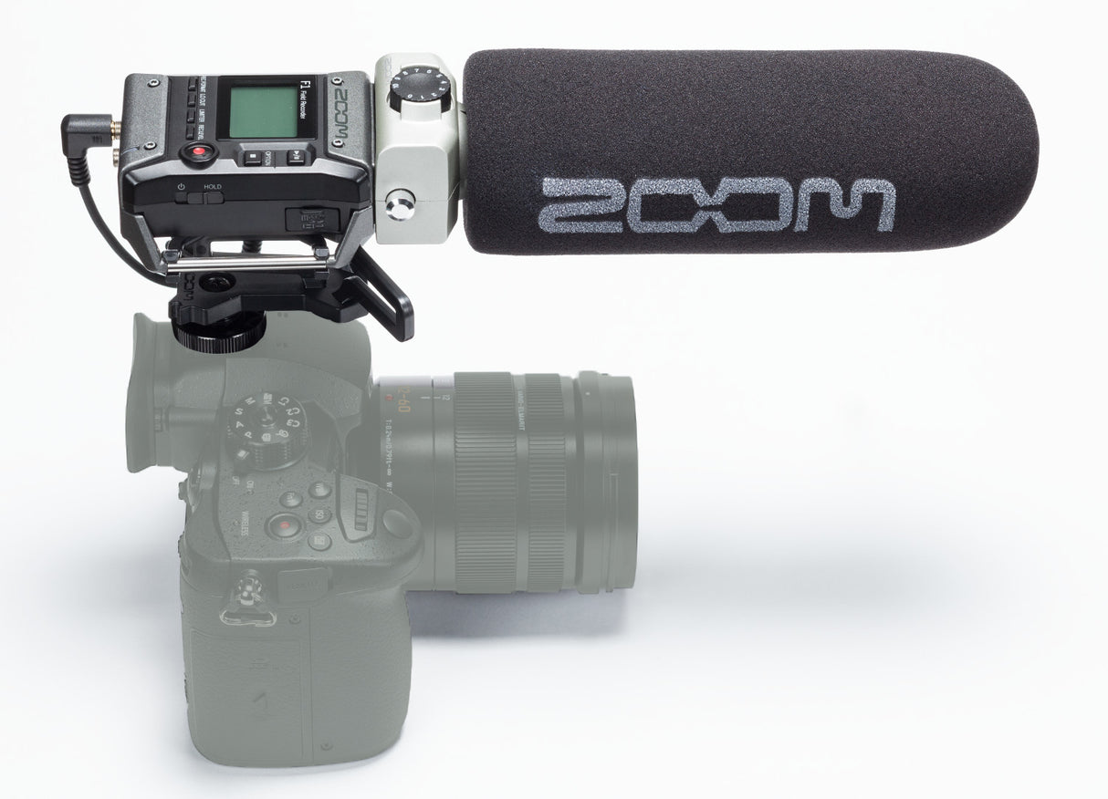 Zoom F1 Field Recorder with Shotgun Microphone