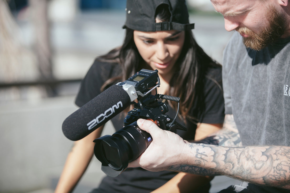 Zoom F1 Field Recorder with Shotgun Microphone