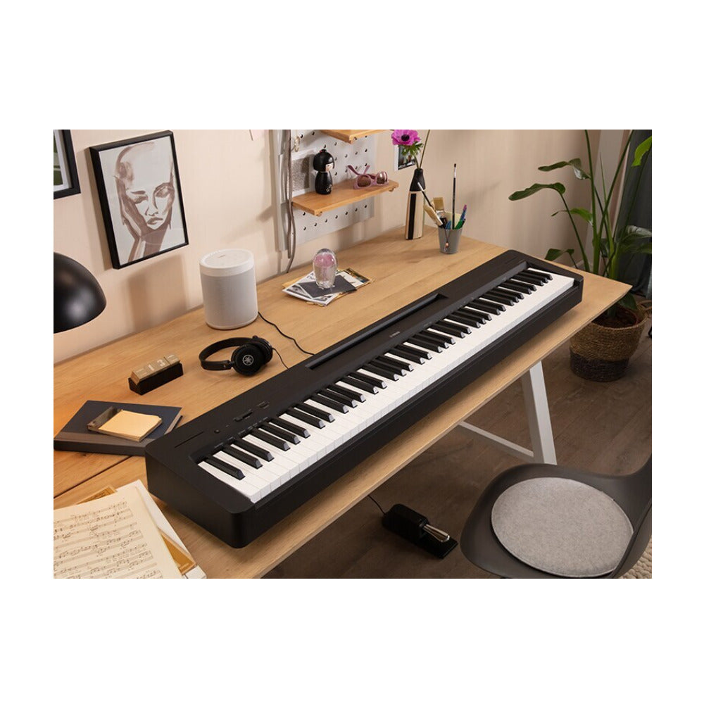 Yamaha P-145BT 88-Key Portable Digital Piano with Bluetooth Audio - 6