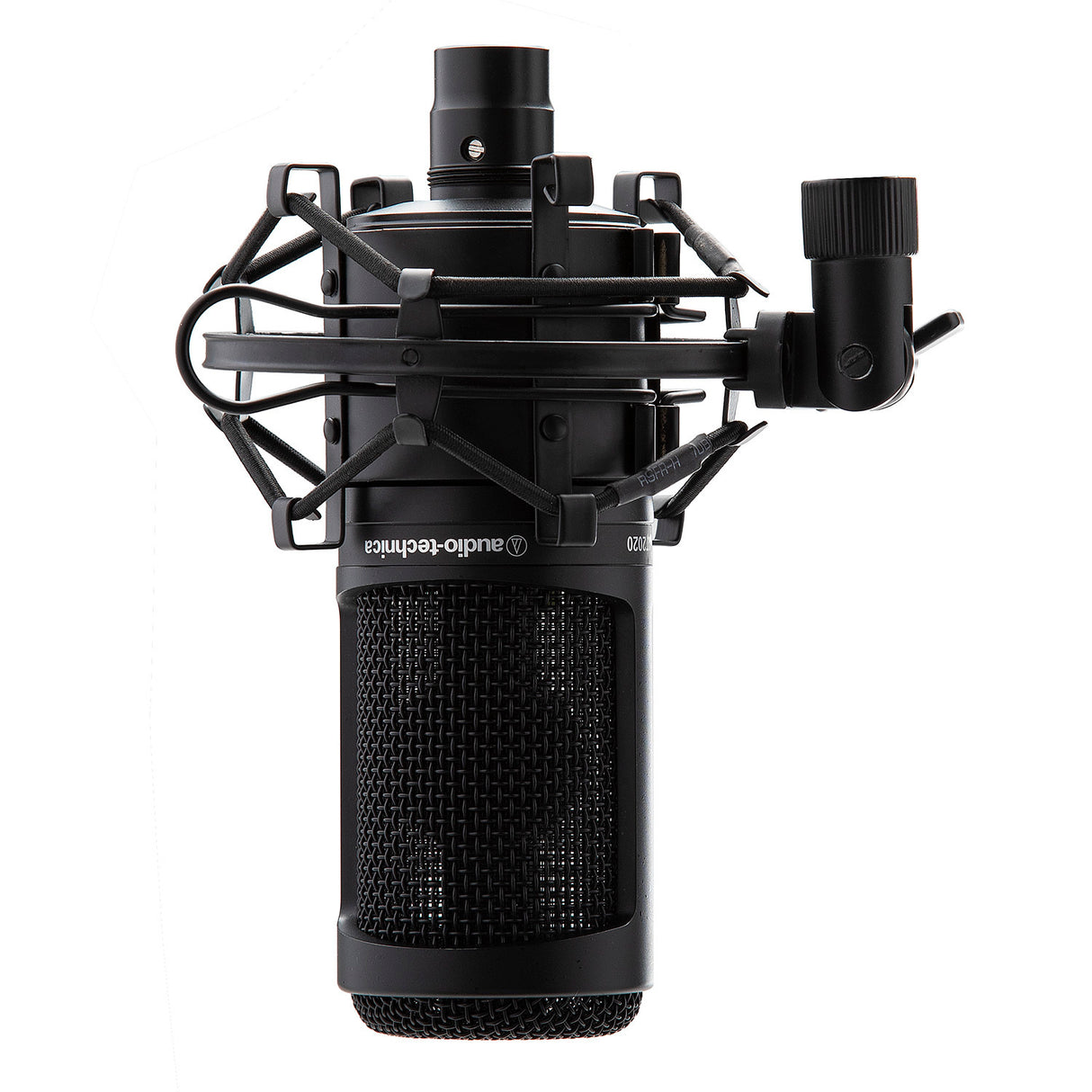 Audio-Technica AT2020 Microphone with Filter, Boom Arm, Cable and Shock Mount