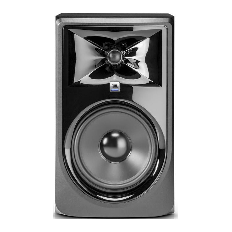 JBL 308P MkII Powered 8-inch Two-Way Studio Monitor (Pair) with Accessory Bundle