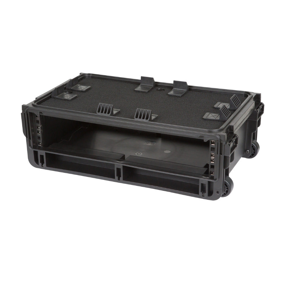 SKB Injection Molded 2U Studio Flyer Rack Case