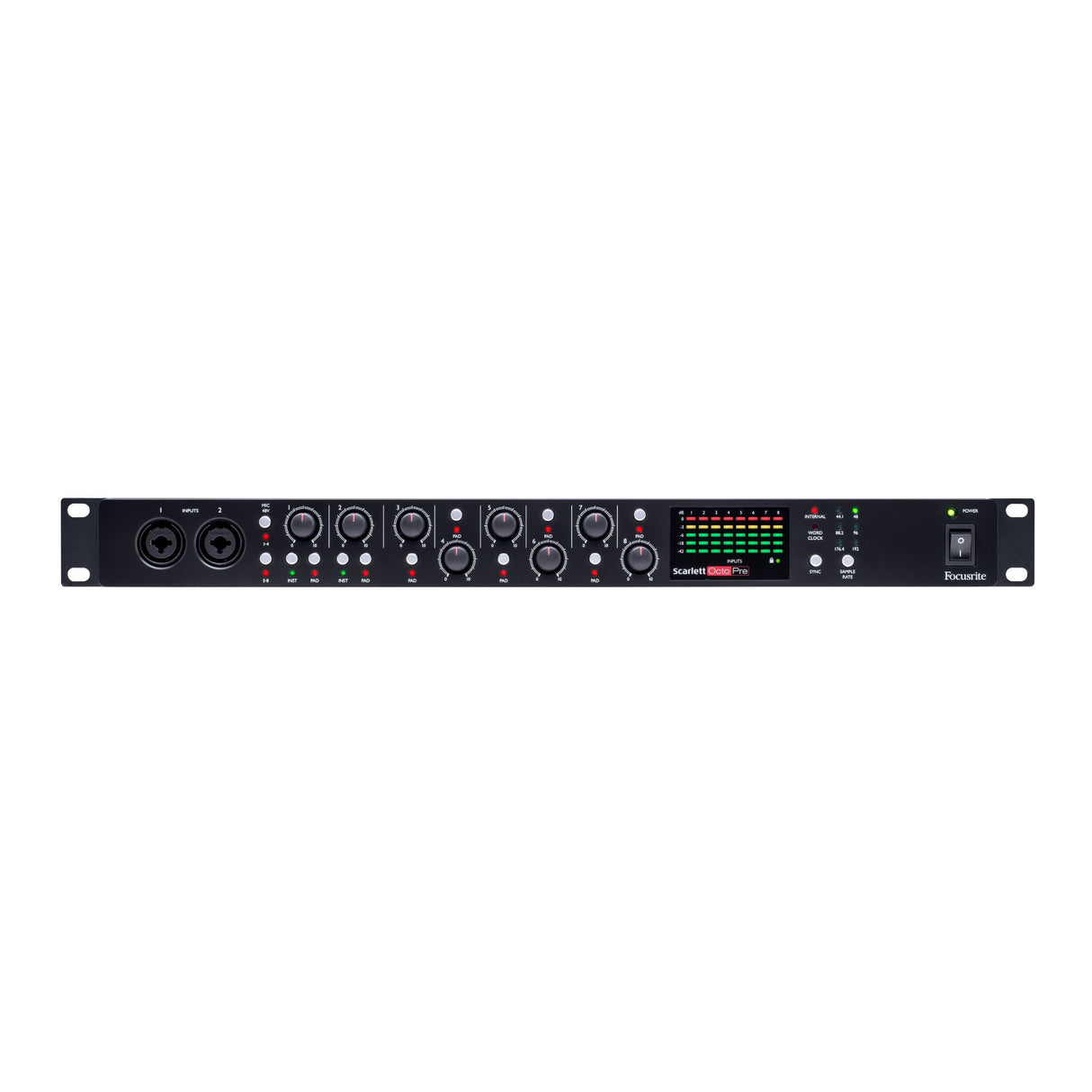 Focusrite Scarlett OctoPre 8-Channel Mic Pre Expansion