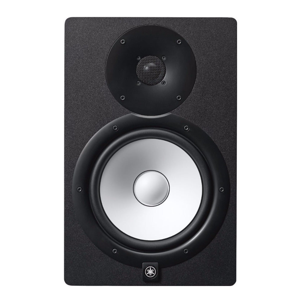 Yamaha HS8 Powered Studio Monitor Pair with Isolation Pads & 1/4-inch TRS Cables
