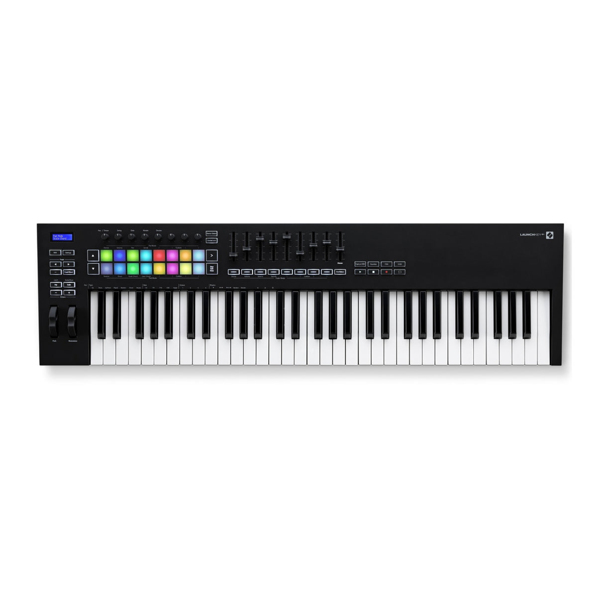 Novation Launchkey MK3 61-Key USB MIDI Controller Bundle with Headphones & Stand