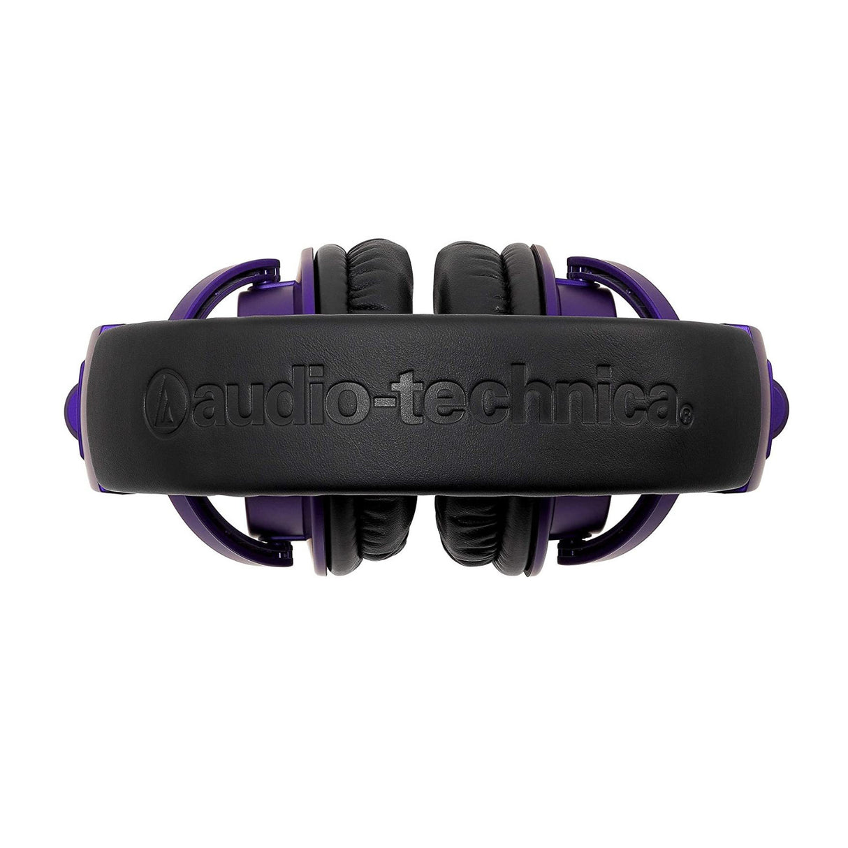 Audio Technica ATHM50XBTPB Wireless Over-Ear Bluetooth Headphones (Purple/Black)