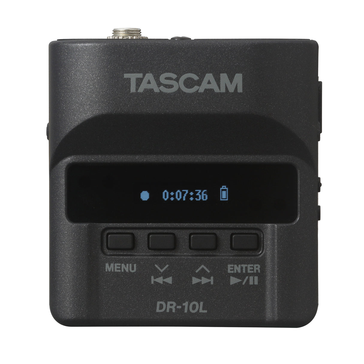 Tascam DR-10L Compact Digital Audio Recorder and Lavalier Mic Combo (Black)