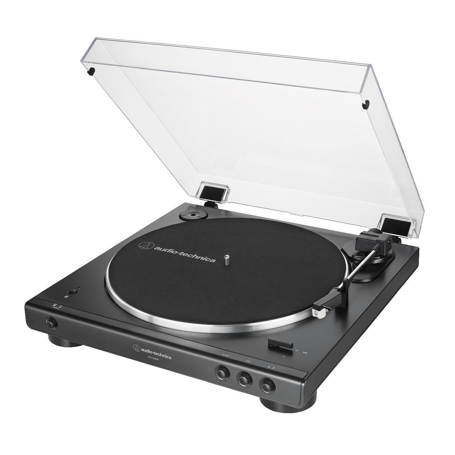 Audio-Technica AT-LP60XBT Bluetooth Stereo Turntable (Black) with Speakers Pairs