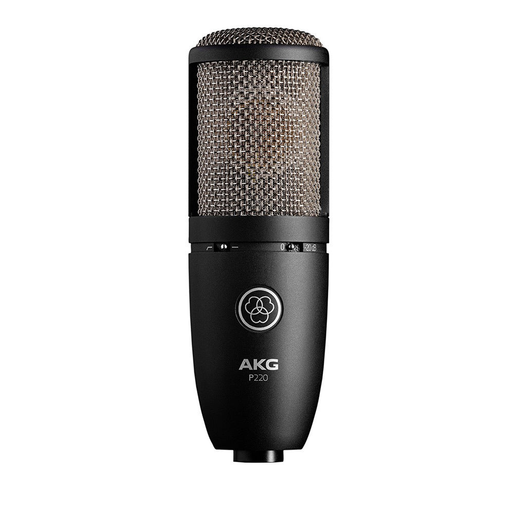AKG P220 High-Performance Condenser Microphone Bundle with Accessory