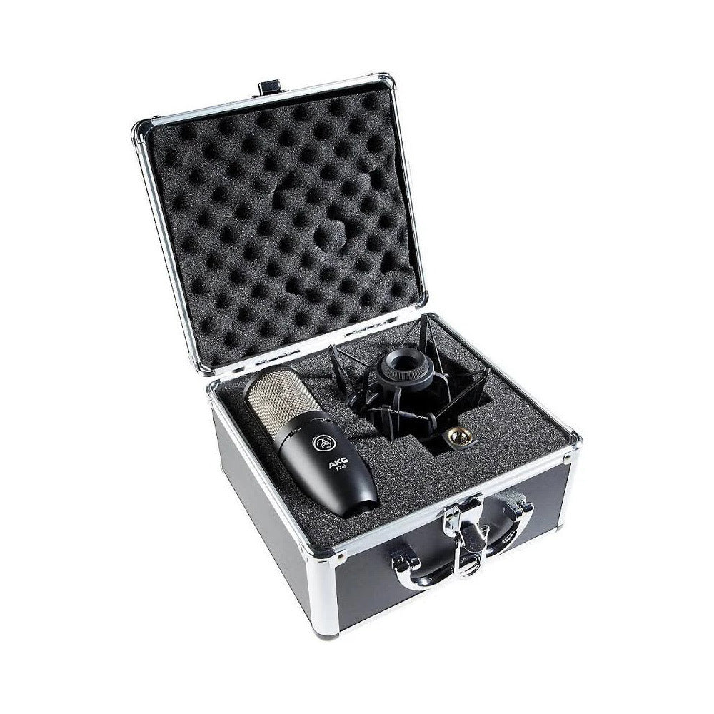 AKG P220 High-Performance Condenser Microphone Bundle with Accessory