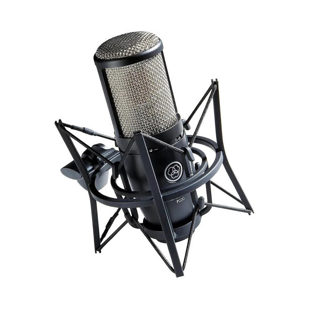 AKG P220 High-Performance Condenser Microphone Bundle with Accessory