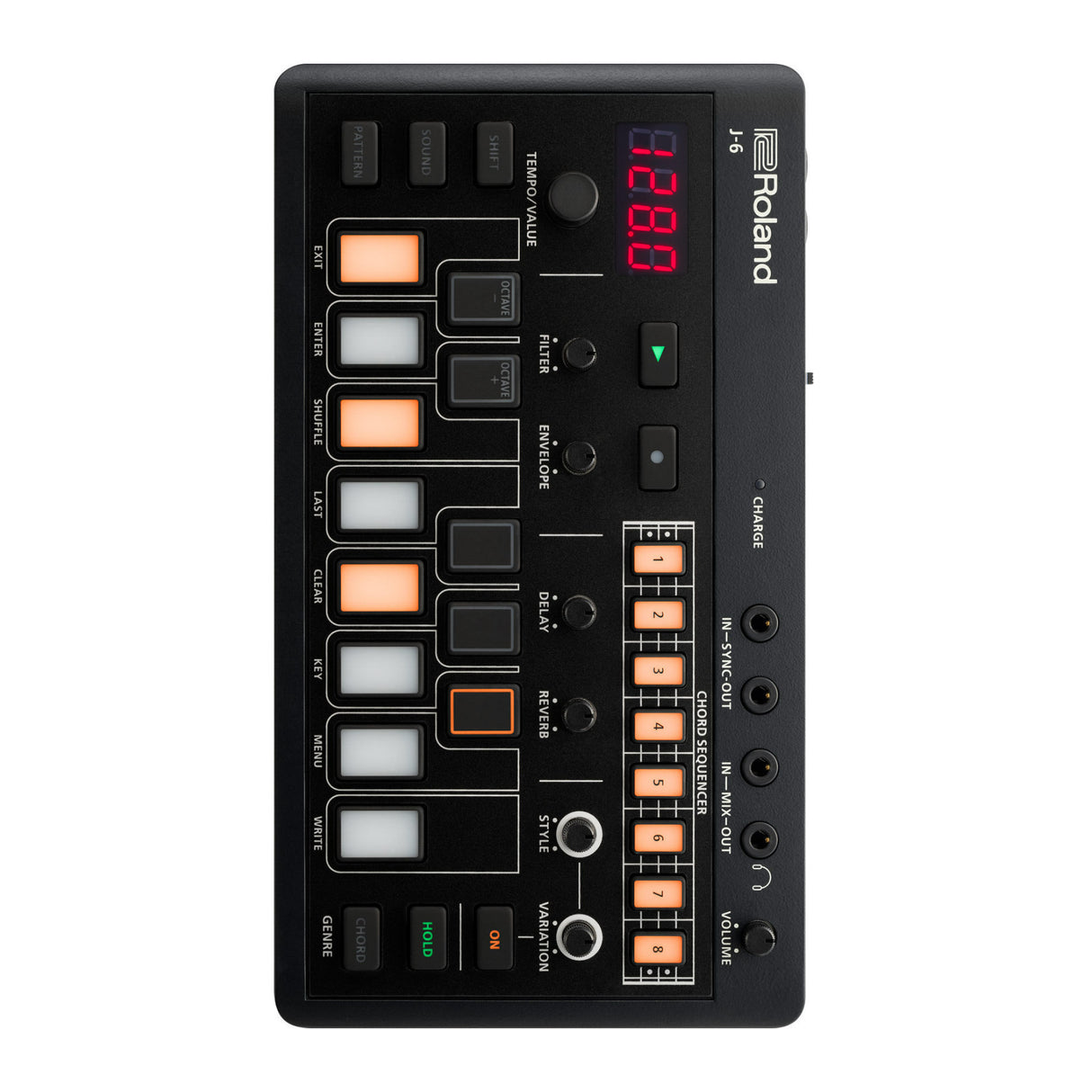 Roland AIRA Compact Portable Chord Synthesizer with 100 Chord sets and Effects
