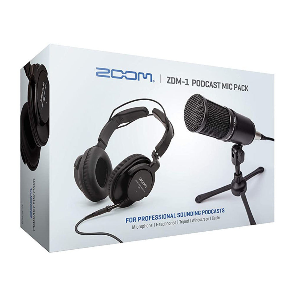 Zoom PodTrak P4 Recorder with Knox Stereo Headphones and SD Card Bundle