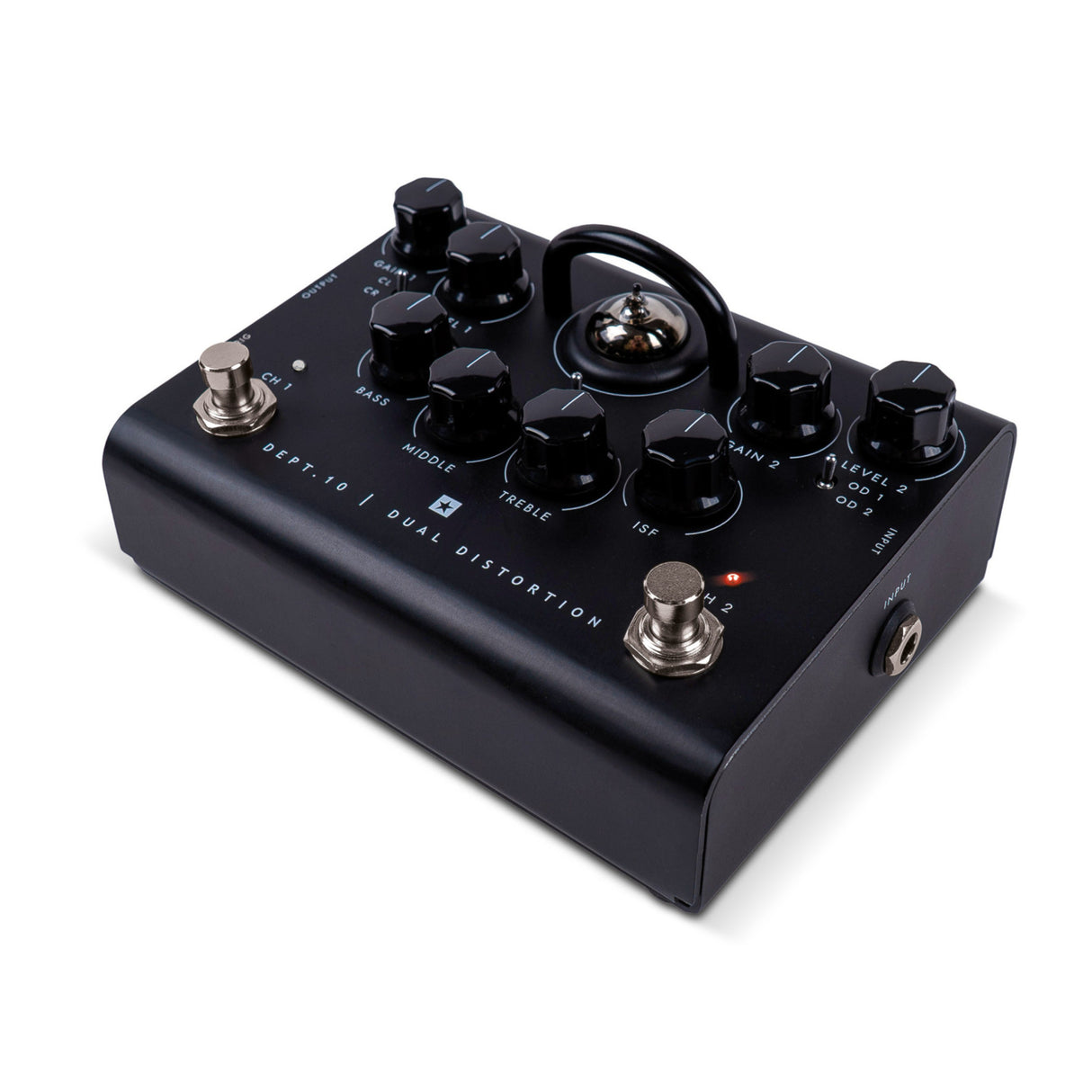 Blackstar Dept.10 Dual Distortion Valve Guitar Pedal (Black)