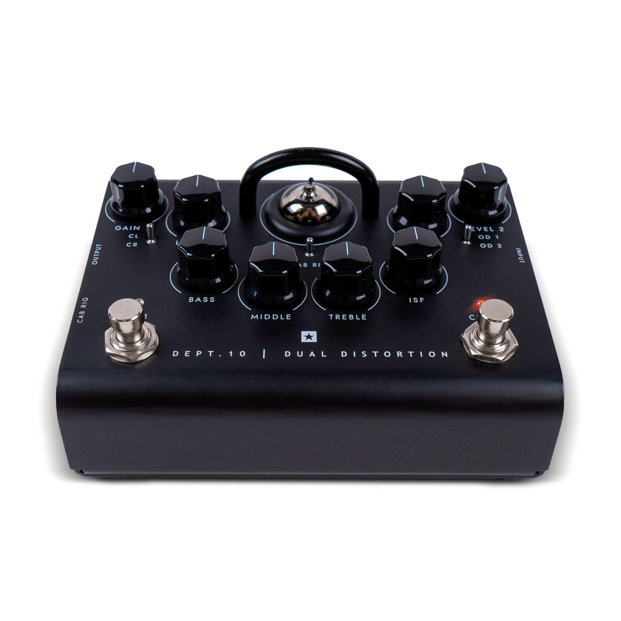 Blackstar Dept.10 Dual Distortion Valve Guitar Pedal (Black)