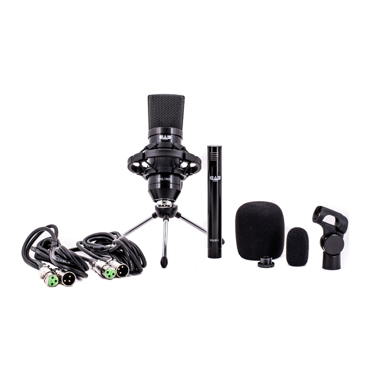 CAD Audio Studio Pack with GXL1800 Side Address and GXL800 Small Diaphragm Mic