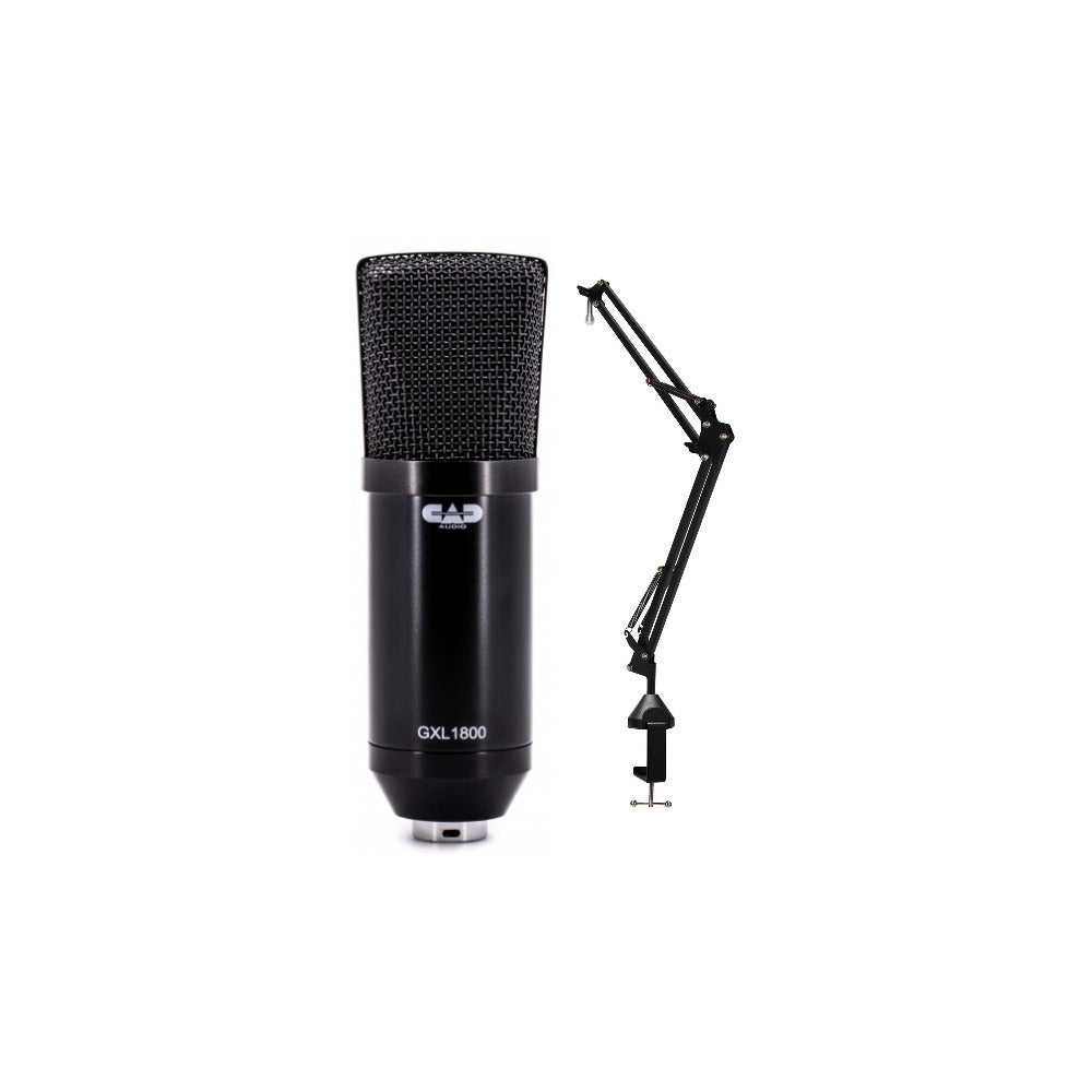 CAD GXL1800 Condenser Microphone with Desktop Microphone Stand