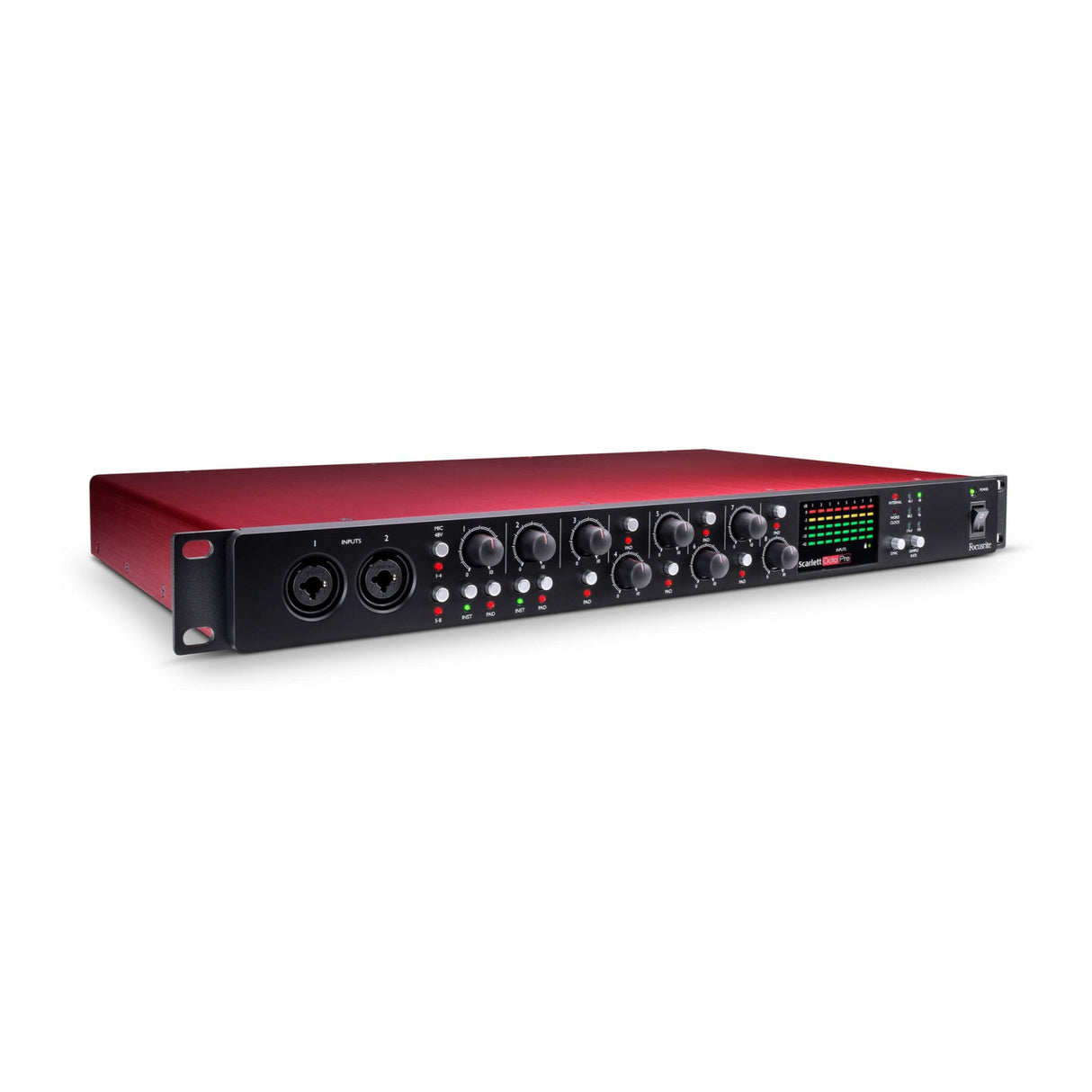 Focusrite Scarlett OctoPre 8-Channel Mic Pre Expansion with Cables Bundle