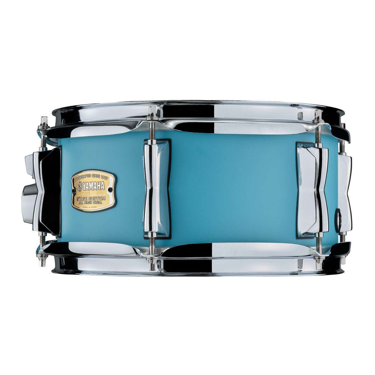 Yamaha SBP0F4H Stage Custom Hip 4-Piece Drum Shell Pack (Matte Surf Green)