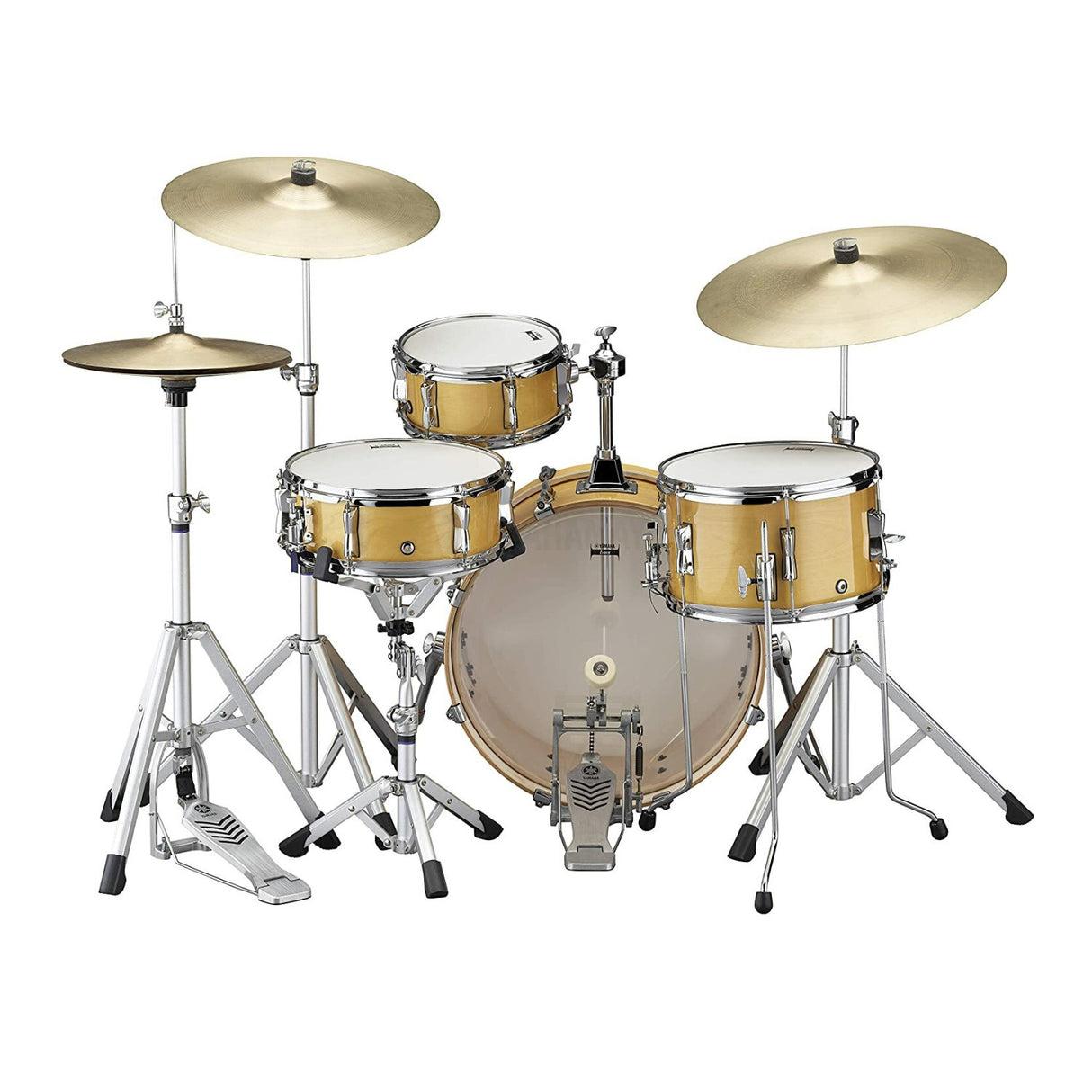Yamaha SBP0F4H Stage Custom Hip 4-Piece Drum Shell Pack (Natural Wood)