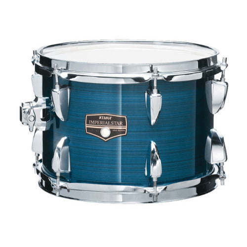 Tama Imperialstar 5-Piece Drum Kit with Meinl HCS Cymbals (Hairline Blue) Bundle