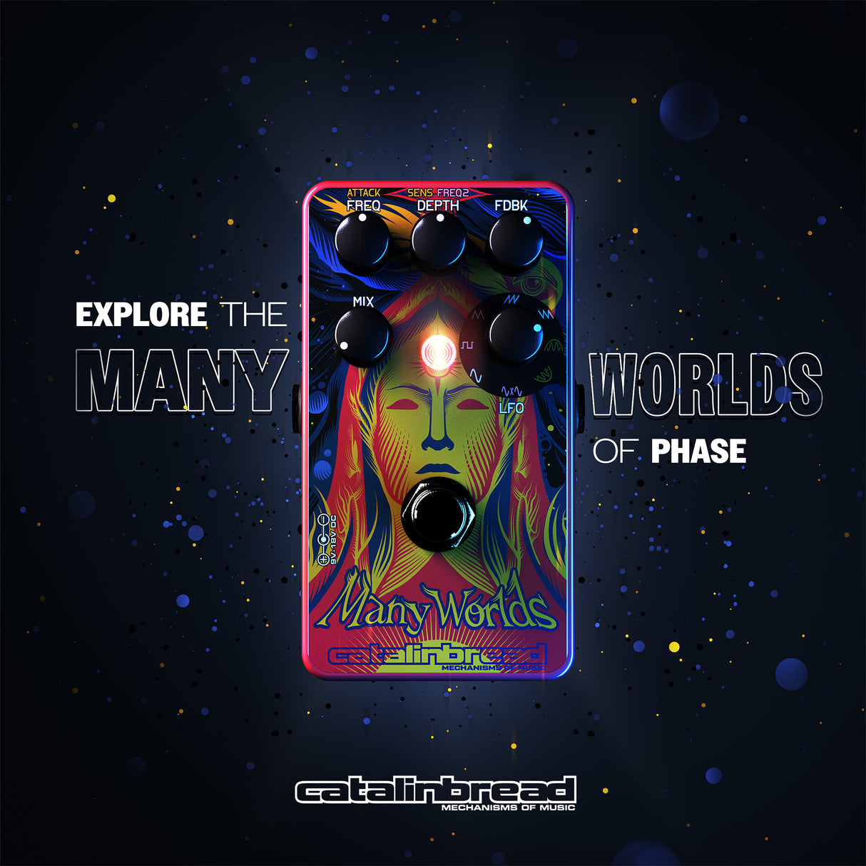 Catalinbread Many Worlds Phaser Pedal