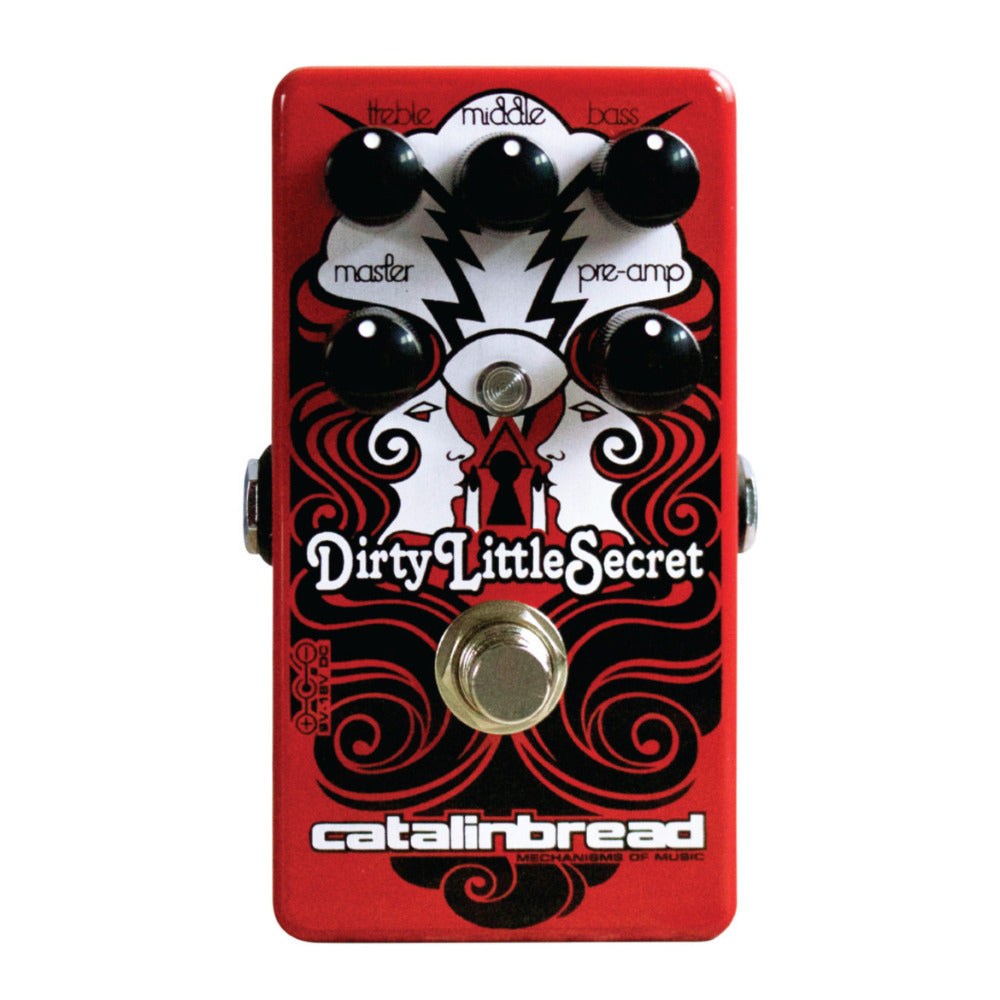 Catalinbread Dirty Little Secret Red Foundation Overdrive Pedal