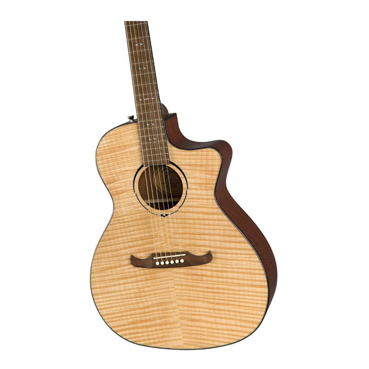 Fender FA-345CE Auditorium 6-String Acoustic Guitar (Natural)