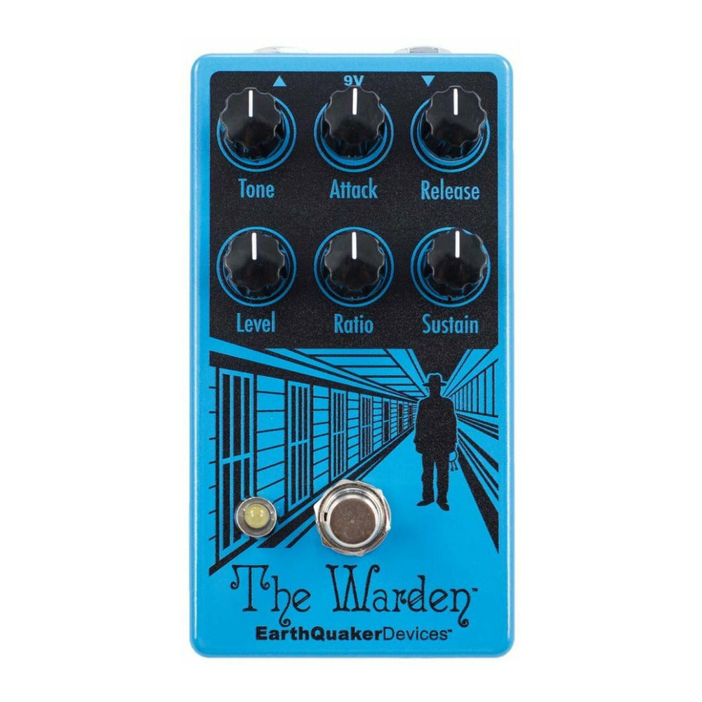 EarthQuaker Devices The Warden V2 Optical Compressor Pedal