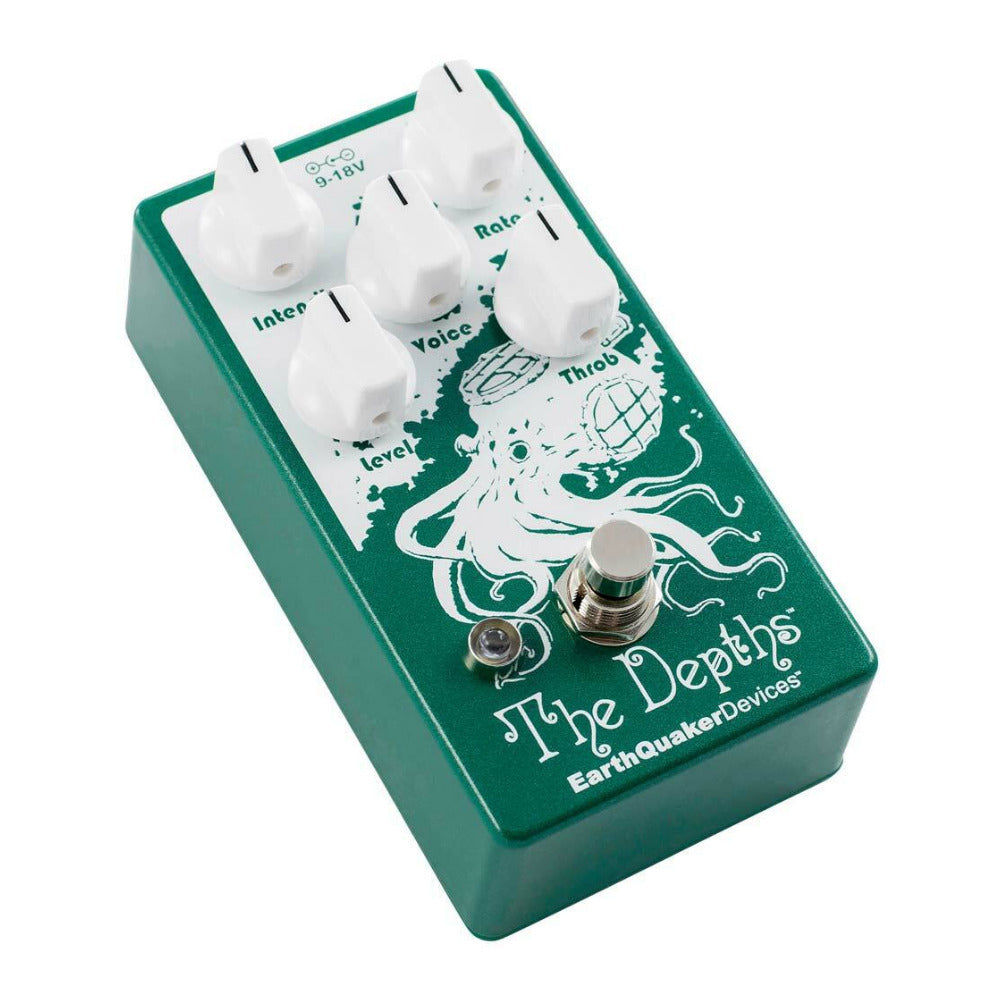 EarthQuaker Devices The Depths V2 Optical Vibe Machine Pedal