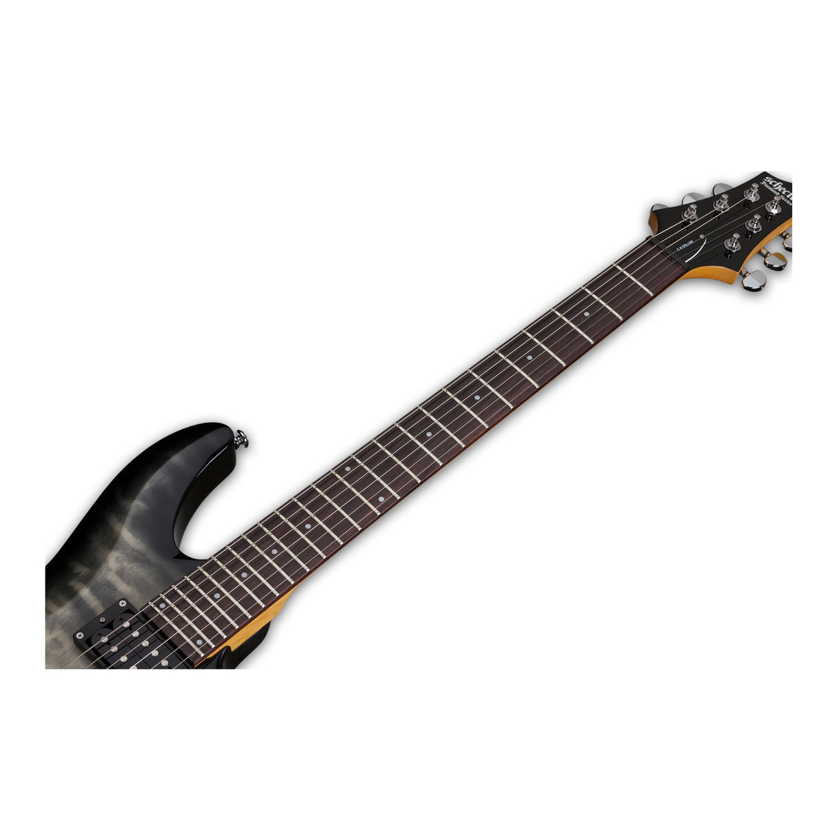 Schecter C-6 Plus 6-String Electric Guitar (Right-Hand, Charcoal Burst)