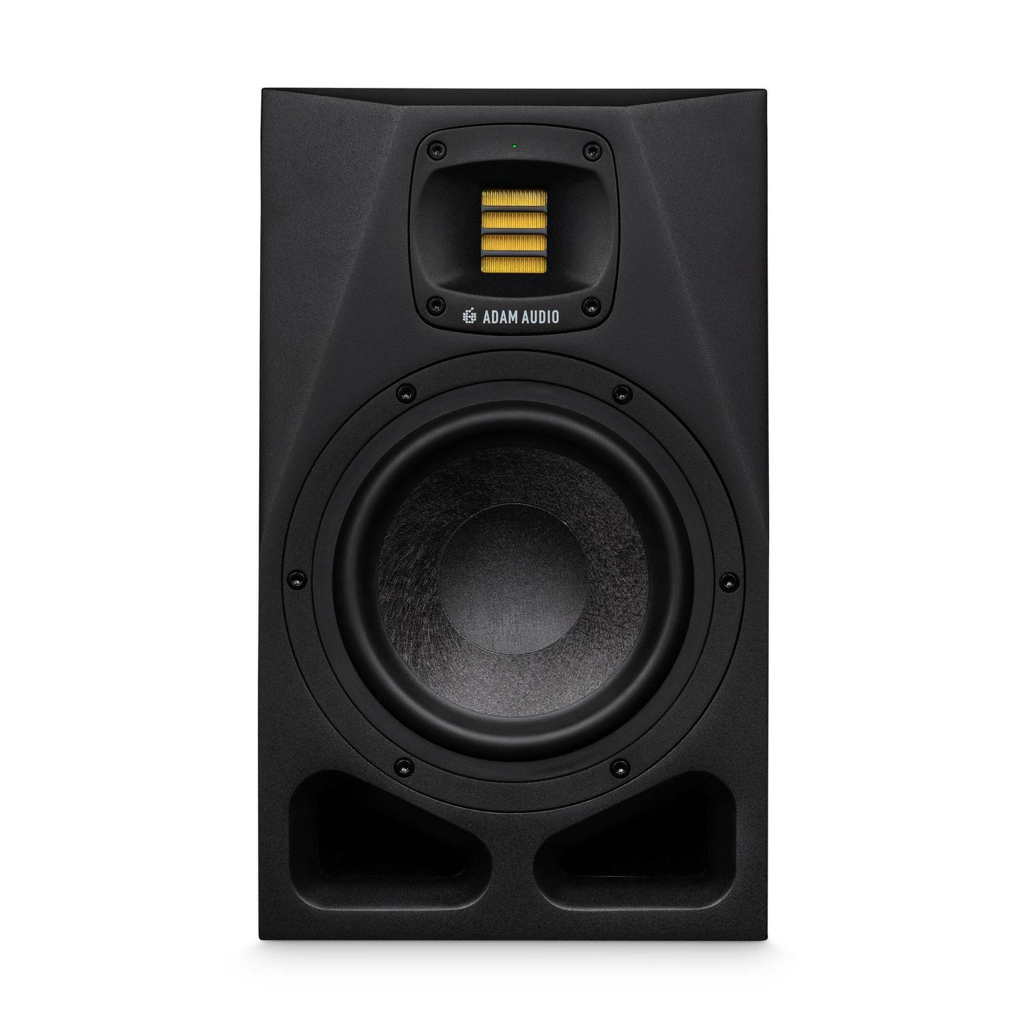 Adam Audio A7V Powered Two Way Studio Monitor 2 Pack with Mic Cable Bundle