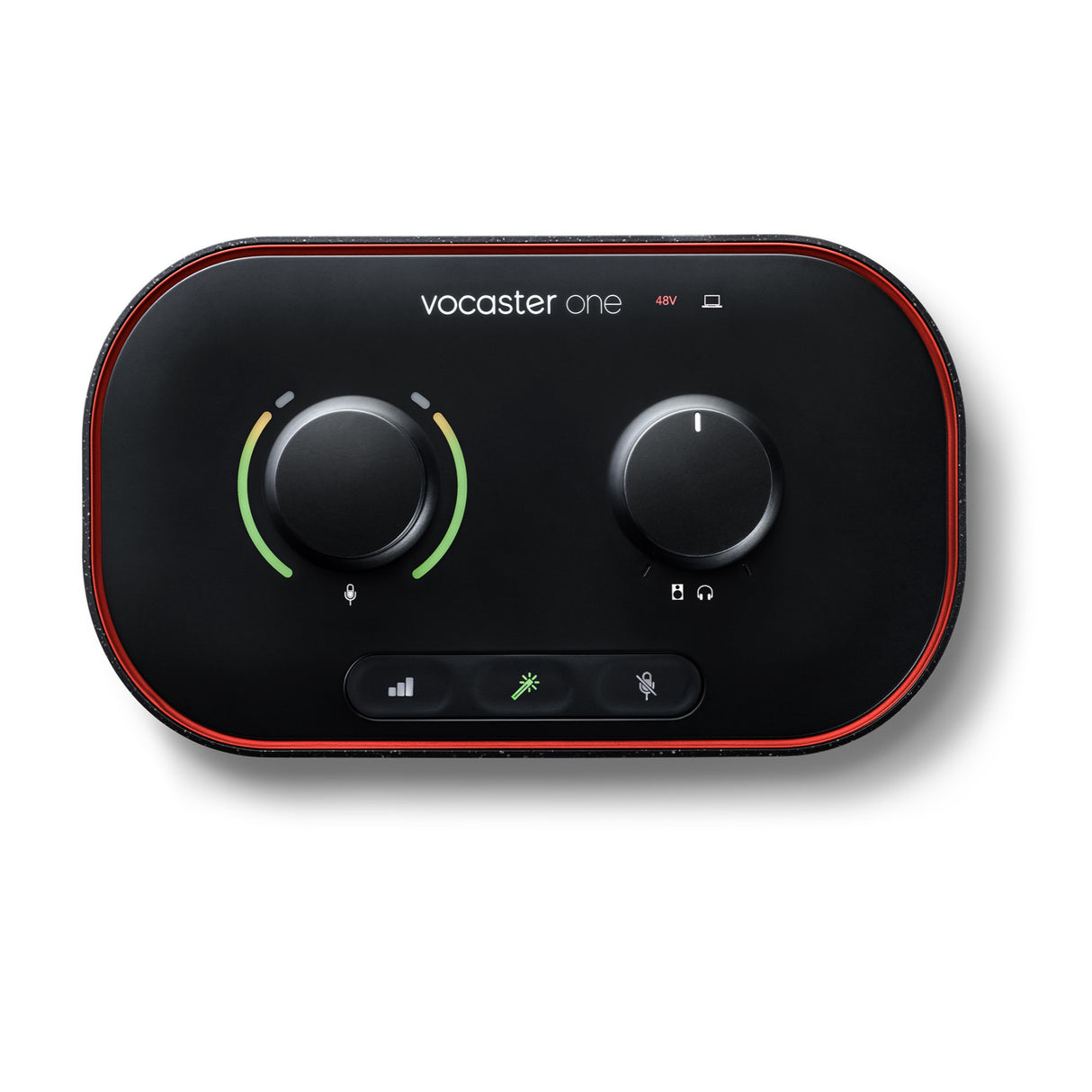 (D) Focusrite Vocaster One Podcast Interface