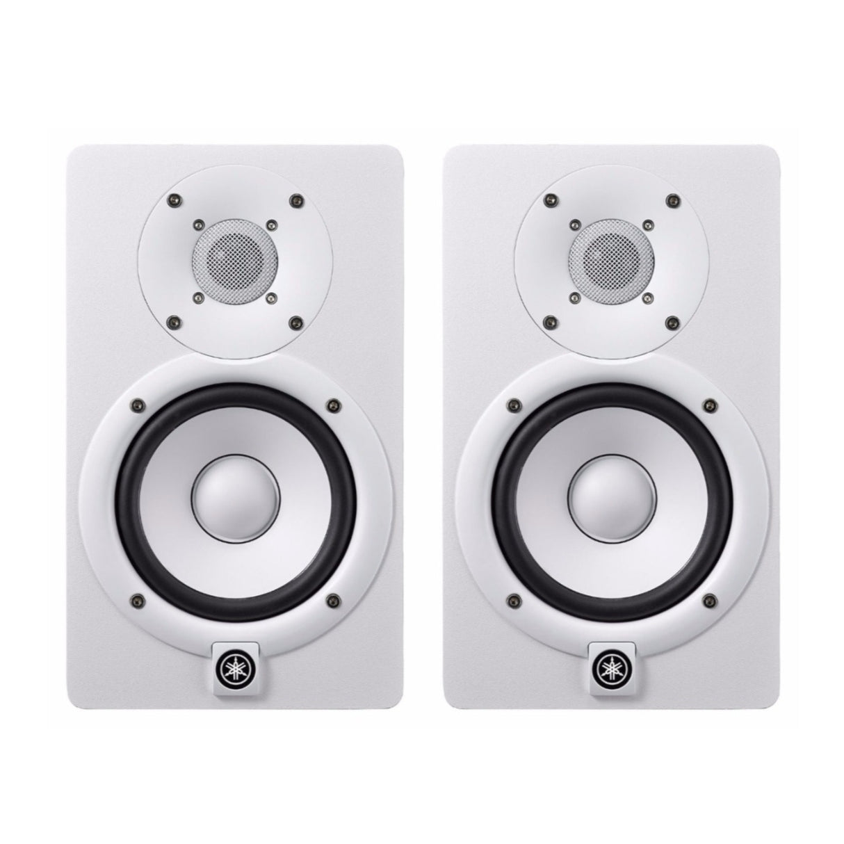 YAMAHA HS5 W 5-Inch Powered Studio Monitor (White, 2-Pack)