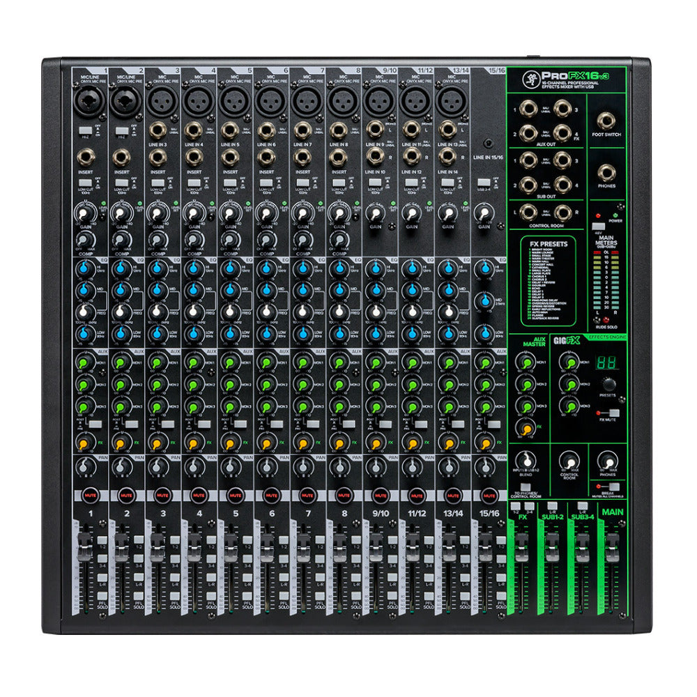 Mackie ProFXv3 16-Channel Professional USB Mixer
