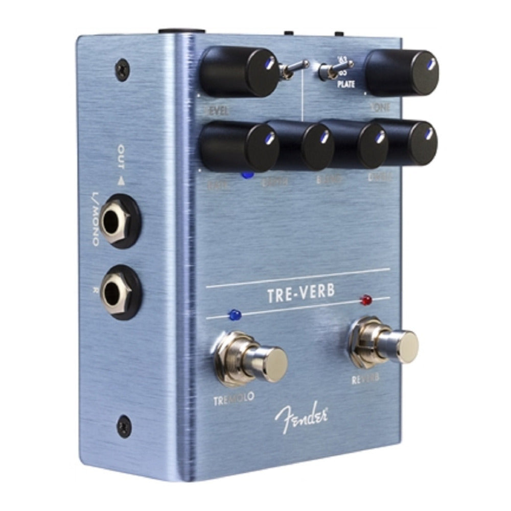 Fender Tre-Verb Digital Reverb/Tremolo Pedal with Cable and Prepaid Card