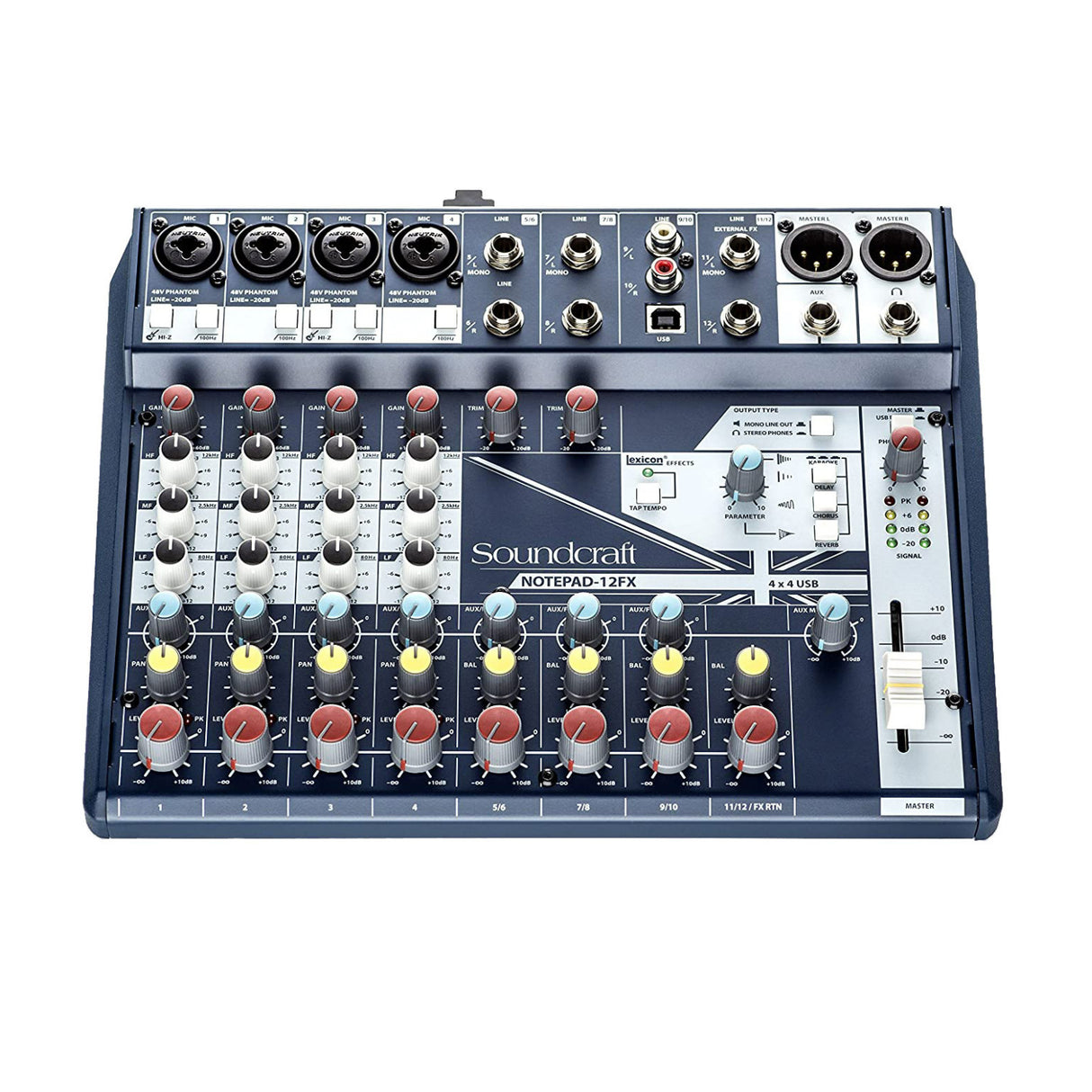 Soundcraft Notepad-12FX Small-Format Analog Mixing Console