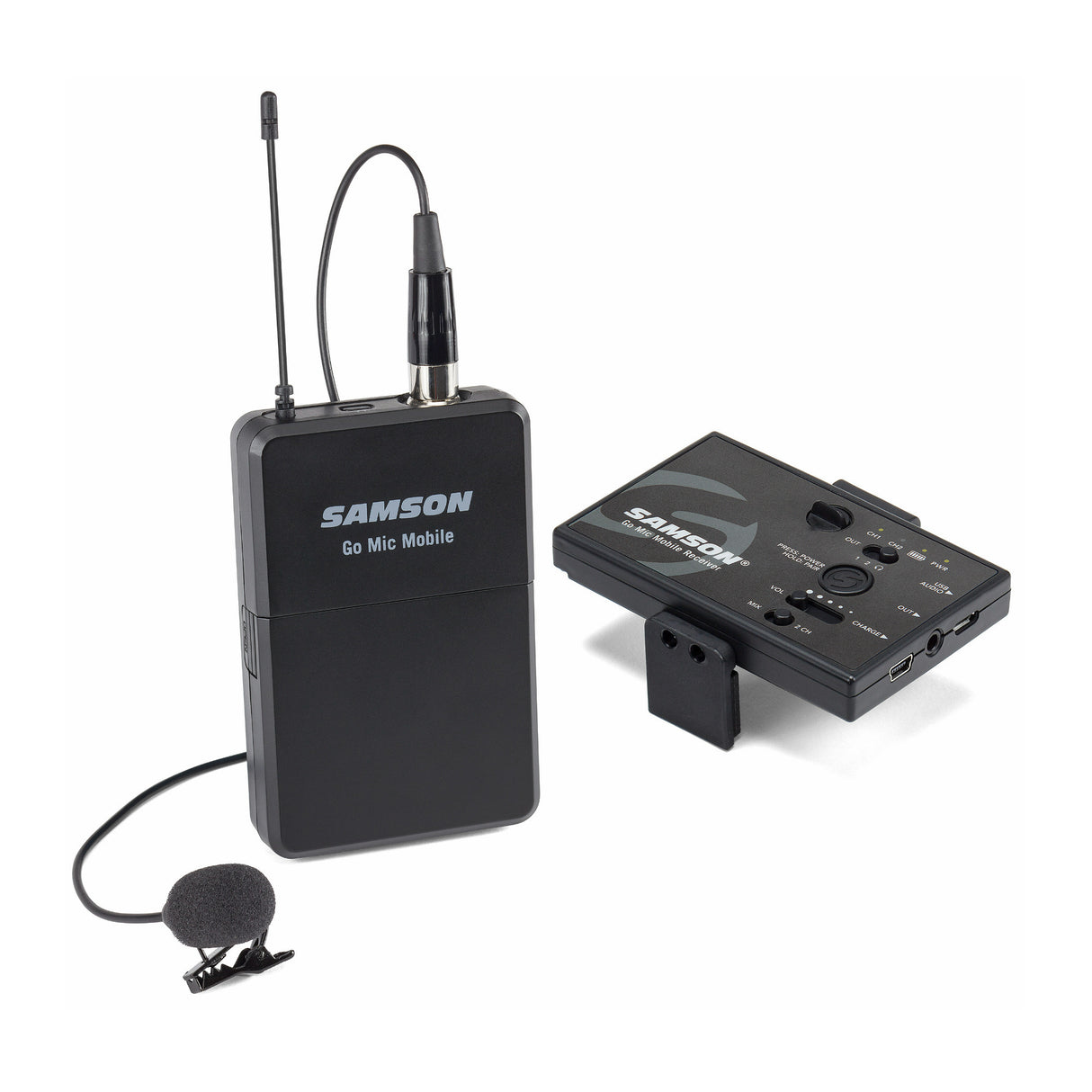 Samson Go Mic Mobile Wireless System with LM8 Lavalier and Beltpack Transmitter
