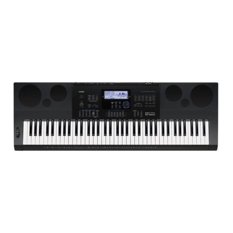 Casio WK-6600 76-Key Workstation Keyboard with Sequencer and Mixer Bundle