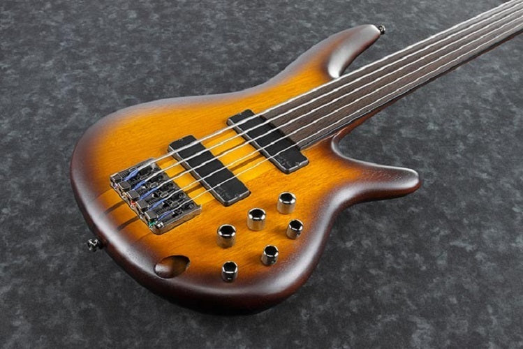 Ibanez SR Bass Workshop 5-String Electric Bass (Brown Burst Flat)