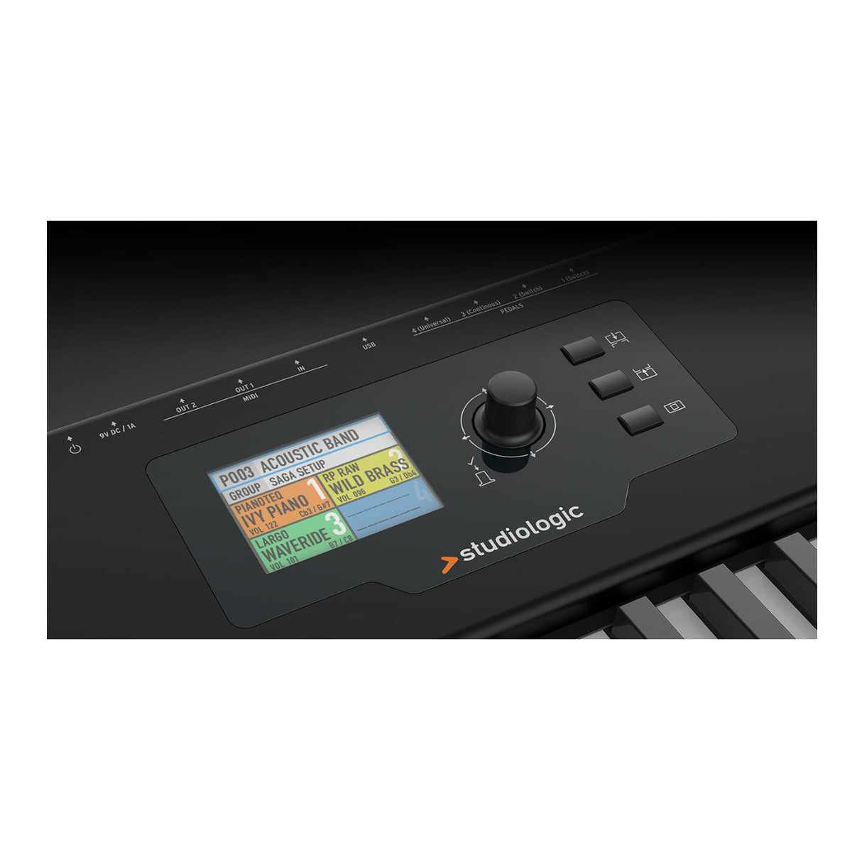 Studiologic SL88 Grand 88-Key Hammer-Action Keyboard with Stand and Cover