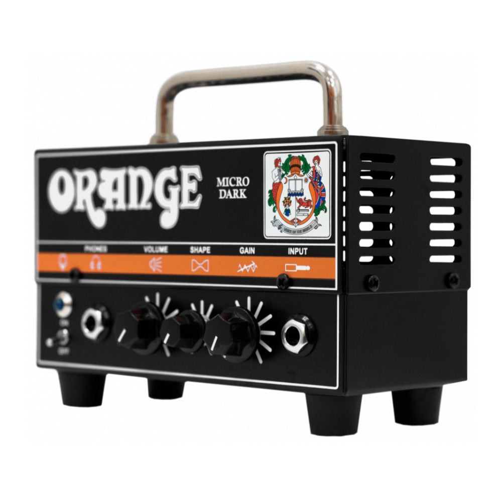 Orange Amps Micro Dark Terror 20-Watt Amp Head with Cabinet and Speaker Cable