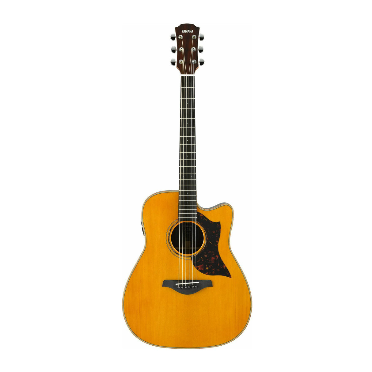Yamaha A3R Folk Cutaway 6-String Acoustic Electric Guitar (Vintage Natural)