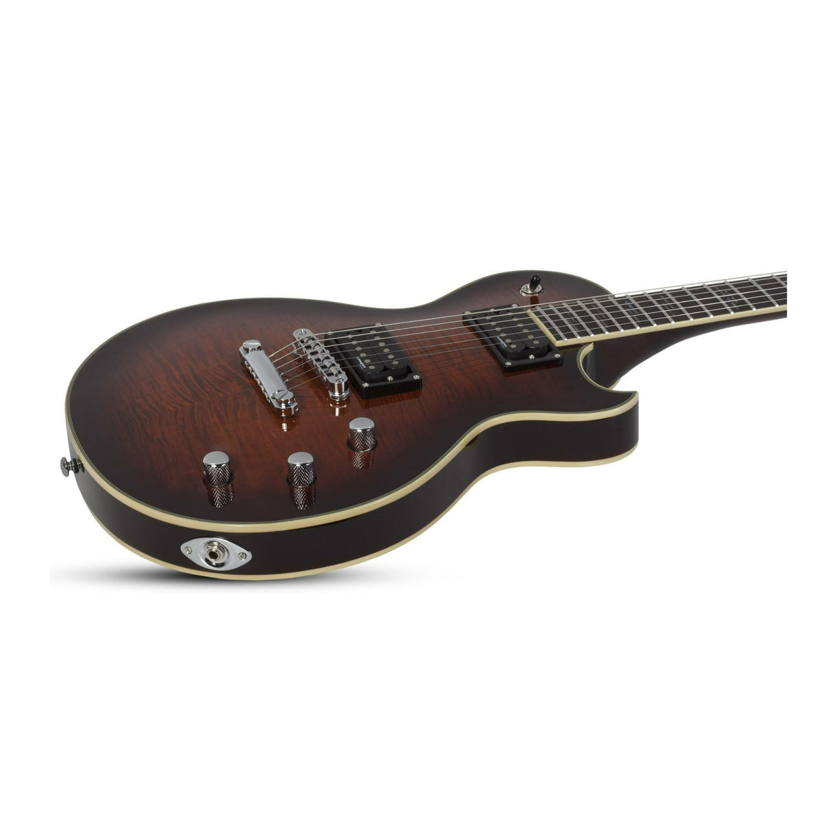 Schecter Solo-II Supreme 6-String Electric Guitar (Cats Eye Black Burst)