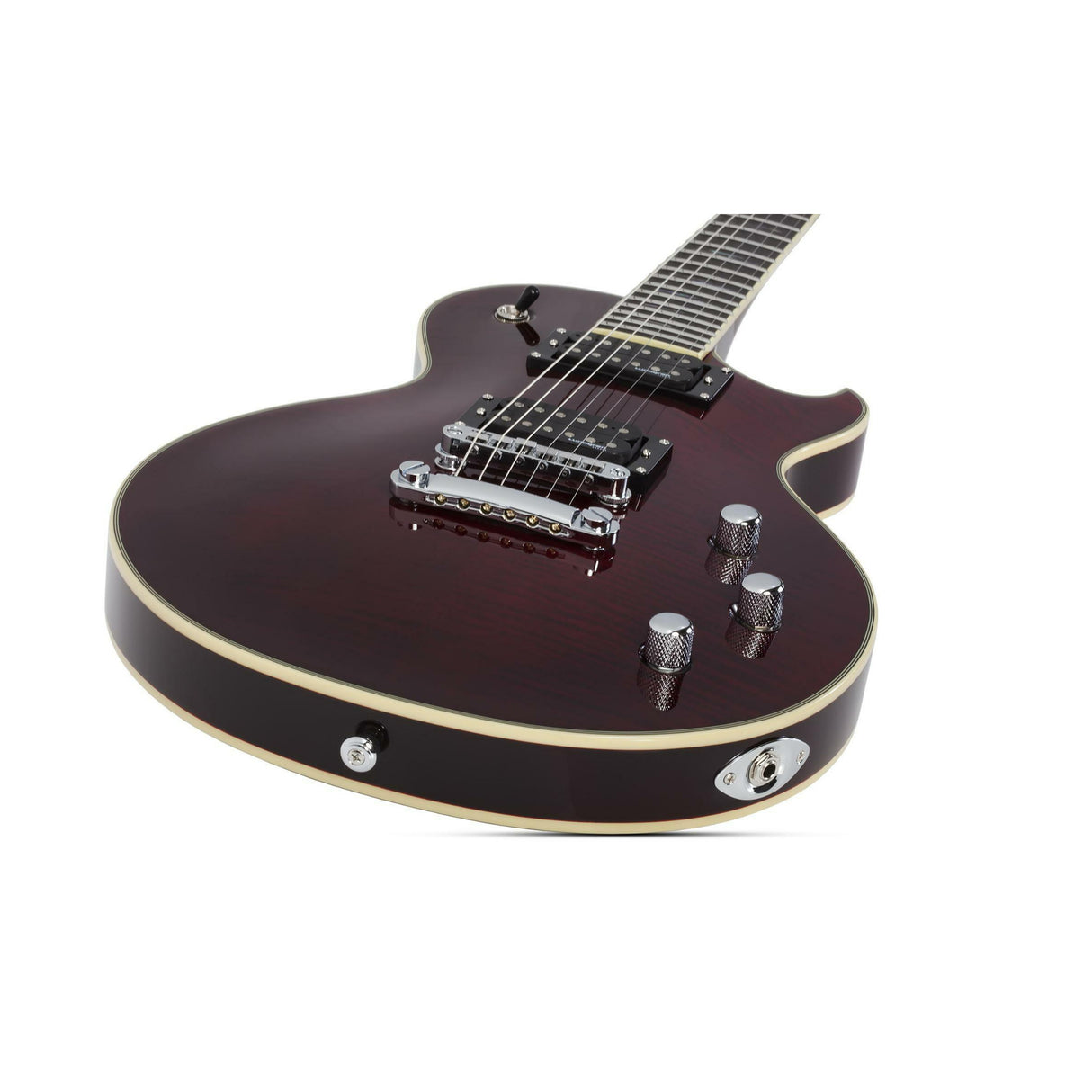 Schecter Solo-II Supreme 6-String Electric Guitar (Black Cherry)
