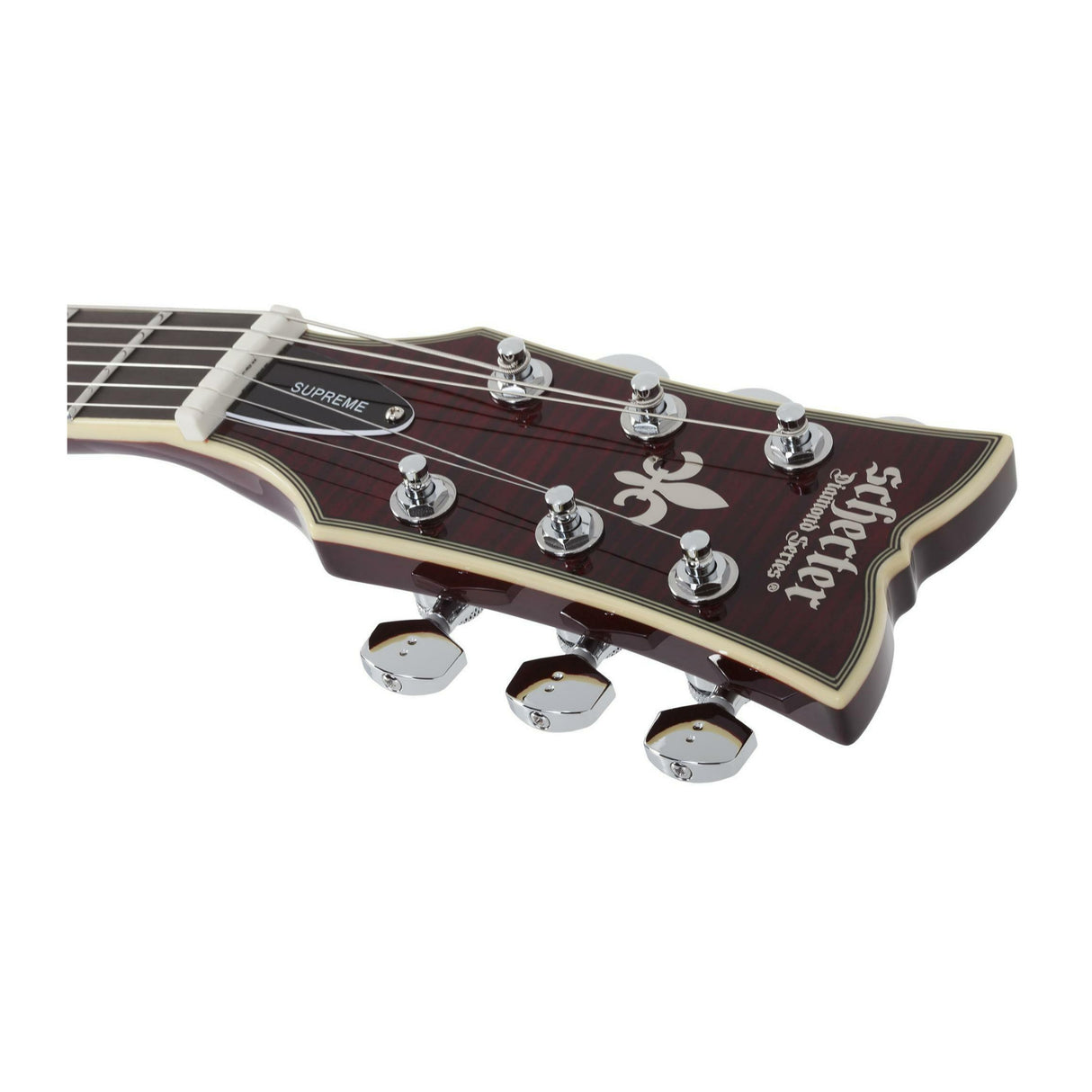 Schecter Solo-II Supreme 6-String Electric Guitar (Black Cherry)