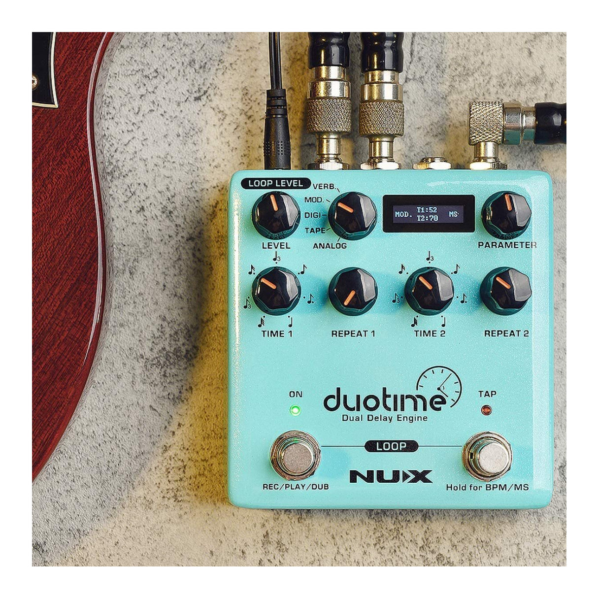 NuX Duotime Stereo Delay Pedal